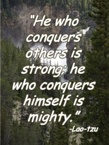 conquer self